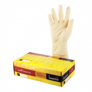 Gloves Bastion Latex P/F (Medium)
