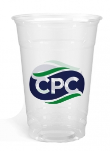CUST Plastic Cup 14oz/420ml (Clear) x 1000